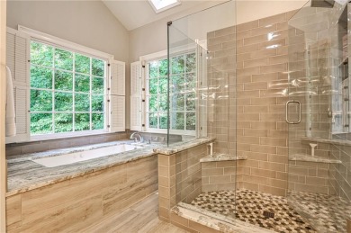 This elegantly updated residence offers refined living in on Horseshoe Bend Country Club in Georgia - for sale on GolfHomes.com, golf home, golf lot