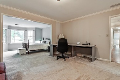 This elegantly updated residence offers refined living in on Horseshoe Bend Country Club in Georgia - for sale on GolfHomes.com, golf home, golf lot