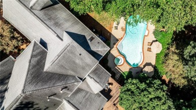 This elegantly updated residence offers refined living in on Horseshoe Bend Country Club in Georgia - for sale on GolfHomes.com, golf home, golf lot