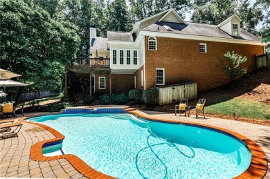 This elegantly updated residence offers refined living in on Horseshoe Bend Country Club in Georgia - for sale on GolfHomes.com, golf home, golf lot