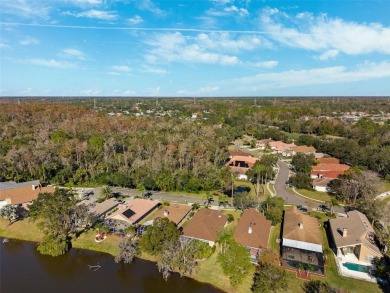 Welcome to this charming 3-bedroom, 2-bathroom WATERFRONT home on East Lake Woodlands Country Club in Florida - for sale on GolfHomes.com, golf home, golf lot