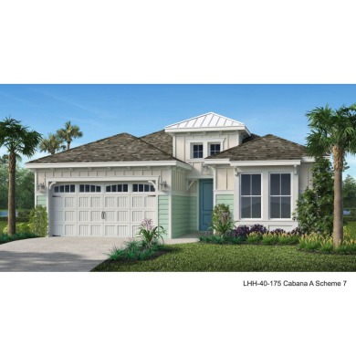 Cabana Tandem with Golf Cart Garage in the Tandem on Hilton Head Lakes Golf Club in South Carolina - for sale on GolfHomes.com, golf home, golf lot