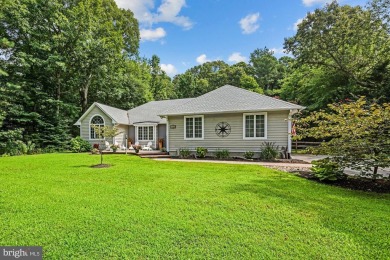 Welcome to this spectacular 1-level contemporary ranch-style on Prospect Bay Country Club in Maryland - for sale on GolfHomes.com, golf home, golf lot