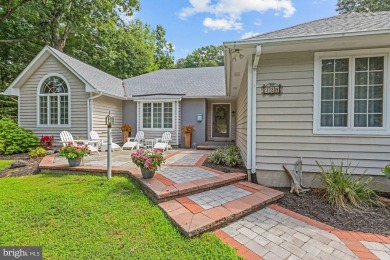 Welcome to this spectacular 1-level contemporary ranch-style on Prospect Bay Country Club in Maryland - for sale on GolfHomes.com, golf home, golf lot