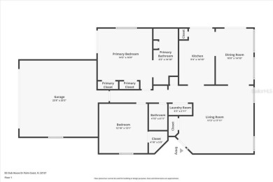 Fully updated 2-bedroom, 2-bath residence on Club House Drive on Palm Harbor Golf Club in Florida - for sale on GolfHomes.com, golf home, golf lot
