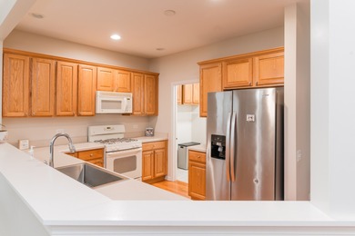 Welcome to this beautifully maintained 2-bedroom, 2-bath ranch on Whisper Creek Golf Club in Illinois - for sale on GolfHomes.com, golf home, golf lot