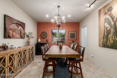 This stunning model home in the exclusive Superstition Golf & on Superstition Mountain Club - Lost Gold in Arizona - for sale on GolfHomes.com, golf home, golf lot