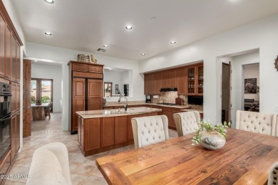 This stunning model home in the exclusive Superstition Golf & on Superstition Mountain Club - Lost Gold in Arizona - for sale on GolfHomes.com, golf home, golf lot