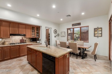 This stunning model home in the exclusive Superstition Golf & on Superstition Mountain Club - Lost Gold in Arizona - for sale on GolfHomes.com, golf home, golf lot