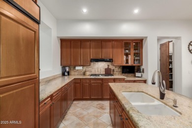 This stunning model home in the exclusive Superstition Golf & on Superstition Mountain Club - Lost Gold in Arizona - for sale on GolfHomes.com, golf home, golf lot