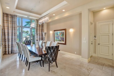 This custom-built, luxurious estate home has direct views of the on Delaire Golf and Country Club in Florida - for sale on GolfHomes.com, golf home, golf lot