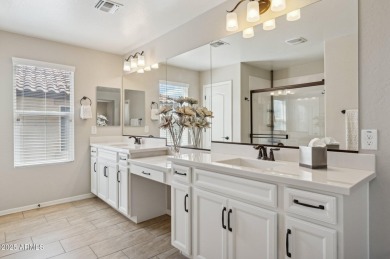 This pristine, modern 3-bed, 3-bath home sits on a quiet street on Trilogy Golf Club At Vistancia in Arizona - for sale on GolfHomes.com, golf home, golf lot