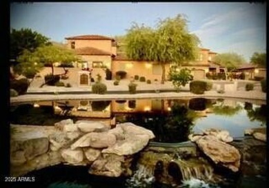 This stunning model home in the exclusive Superstition Golf & on Superstition Mountain Club - Lost Gold in Arizona - for sale on GolfHomes.com, golf home, golf lot