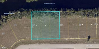 Build your Dream Home On this Oversized Waterfront lot with a on Burnt Store Golf Club in Florida - for sale on GolfHomes.com, golf home, golf lot