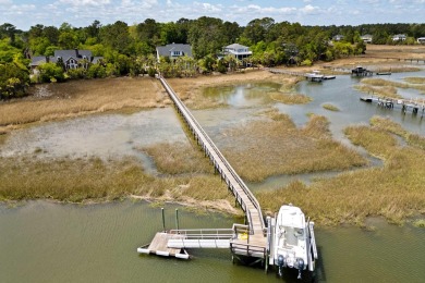 Lowcountry Living at Its Finest - Private Dock with Boat Lift on on Dunes West Golf Club in South Carolina - for sale on GolfHomes.com, golf home, golf lot