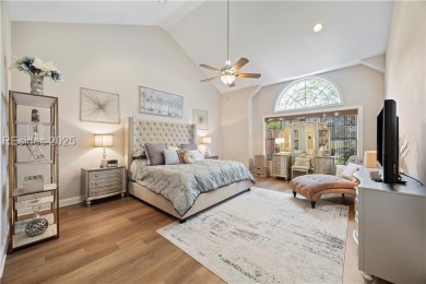 Luxurious townhome with stunning lagoon views overlooking the on Hampton Pointe Golf Course in South Carolina - for sale on GolfHomes.com, golf home, golf lot