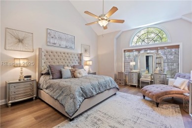 Luxurious townhome with stunning lagoon views overlooking the on Hampton Pointe Golf Course in South Carolina - for sale on GolfHomes.com, golf home, golf lot