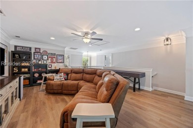 Luxurious townhome with stunning lagoon views overlooking the on Hampton Pointe Golf Course in South Carolina - for sale on GolfHomes.com, golf home, golf lot