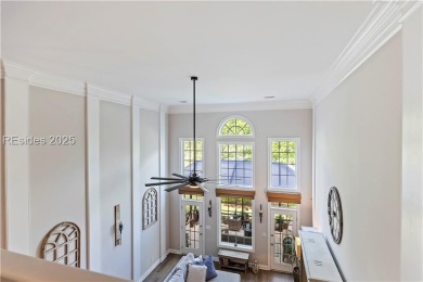 Luxurious townhome with stunning lagoon views overlooking the on Hampton Pointe Golf Course in South Carolina - for sale on GolfHomes.com, golf home, golf lot