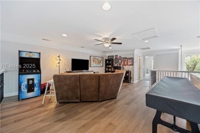 Luxurious townhome with stunning lagoon views overlooking the on Hampton Pointe Golf Course in South Carolina - for sale on GolfHomes.com, golf home, golf lot