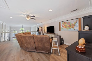 Luxurious townhome with stunning lagoon views overlooking the on Hampton Pointe Golf Course in South Carolina - for sale on GolfHomes.com, golf home, golf lot