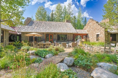 Rare Opportunity in Teton Pines! Nestled in the heart of the on Teton Pines Golf Club in Wyoming - for sale on GolfHomes.com, golf home, golf lot