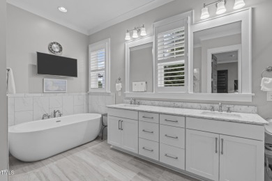 Sophisticated and immaculately maintained, this 3,639 sq. ft on The Club At Twelve Oaks in North Carolina - for sale on GolfHomes.com, golf home, golf lot