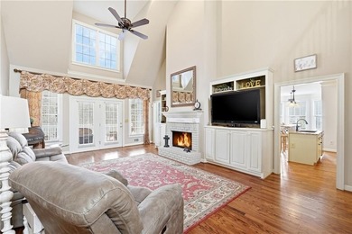 Welcome home to this charming Southern Living style home tucked on The Providence Club in Georgia - for sale on GolfHomes.com, golf home, golf lot