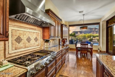 Experience luxury in this netzero, solar-powered on Superstition Mountain Club - Lost Gold in Arizona - for sale on GolfHomes.com, golf home, golf lot
