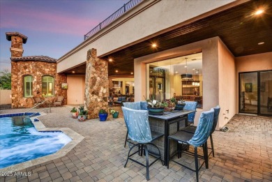 Experience luxury in this netzero, solar-powered on Superstition Mountain Club - Lost Gold in Arizona - for sale on GolfHomes.com, golf home, golf lot