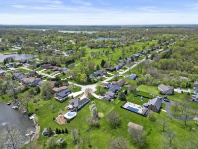 You won't want to miss this amazing home on the golf course in on Lakes of the Four Seasons Country Club in Indiana - for sale on GolfHomes.com, golf home, golf lot