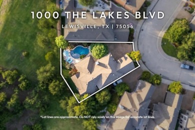 Welcome home!! Nestled on one of the most coveted and spacious on The Lakes at Castle Hill Golf Club in Texas - for sale on GolfHomes.com, golf home, golf lot