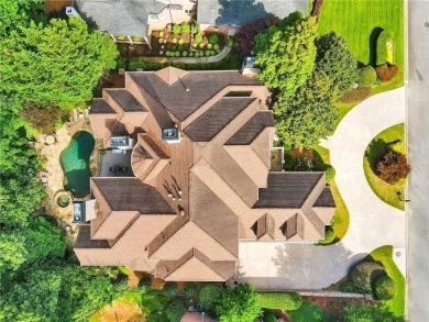 Appraised at $2.2 M, this rare gem is packed with endless on Towne Lake Hills Golf Club in Georgia - for sale on GolfHomes.com, golf home, golf lot