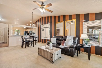 Tucked inside the vibrant Sun River 55+ community, this on Sunriver Golf Club in Utah - for sale on GolfHomes.com, golf home, golf lot