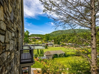 Just 26 paces to the croquet pitch, 52 to Court 1, a breezy on Lake Toxaway Country Club in North Carolina - for sale on GolfHomes.com, golf home, golf lot