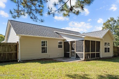 Looking for one story coastal NC living with no carpet or HOA? on Belvedere Country Club in North Carolina - for sale on GolfHomes.com, golf home, golf lot