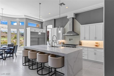 Wake up to panoramic golf course views at this custom home on Anthem Country Club in Nevada - for sale on GolfHomes.com, golf home, golf lot