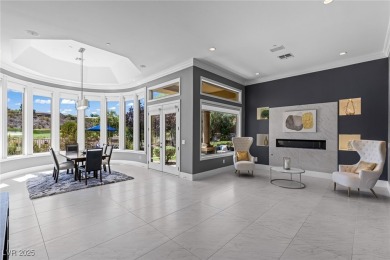 Wake up to panoramic golf course views at this custom home on Anthem Country Club in Nevada - for sale on GolfHomes.com, golf home, golf lot