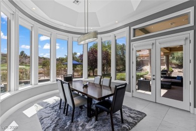 Wake up to panoramic golf course views at this custom home on Anthem Country Club in Nevada - for sale on GolfHomes.com, golf home, golf lot