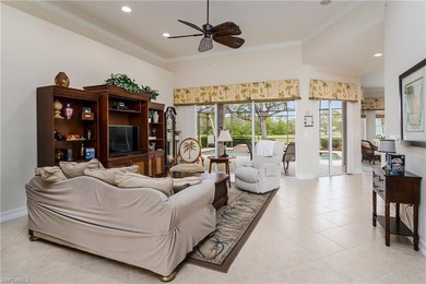 Located on a unique lot in Master's Reserve this great room on Lely Resort Golf and Country Club in Florida - for sale on GolfHomes.com, golf home, golf lot