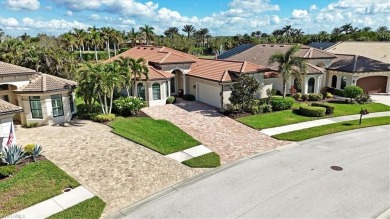 Experience living within this elegant Toll Brothers gated on Spring Run Golf Club in Florida - for sale on GolfHomes.com, golf home, golf lot