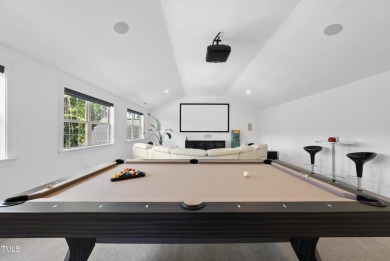 Experience luxury and lifestyle in this exceptional 5-bedroom, 5 on Hasentree Club in North Carolina - for sale on GolfHomes.com, golf home, golf lot