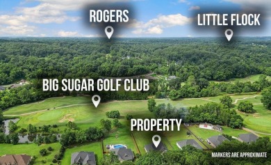 Talk about an amazing floor plan on an incredible lot! This on Big Sugar Golf Club in Arkansas - for sale on GolfHomes.com, golf home, golf lot