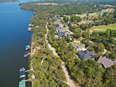 Waterfront Lot in Luxurious Gated Golf Community on Lake Palestin on Eagles Bluff Golf Course in Texas - for sale on GolfHomes.com, golf home, golf lot