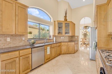 Beautifully remodeled Foothills home featuring travertine floors on The Lodge at Ventana Canyon - Canyon  in Arizona - for sale on GolfHomes.com, golf home, golf lot