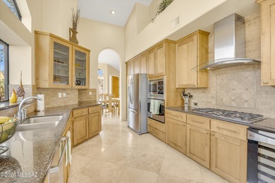 Beautifully remodeled Foothills home featuring travertine floors on The Lodge at Ventana Canyon - Canyon  in Arizona - for sale on GolfHomes.com, golf home, golf lot