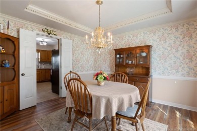 Welcome home to this beautiful 4-bedroom, 2.5-bath all-brick on Jeffersonville Elks Golf Club in Indiana - for sale on GolfHomes.com, golf home, golf lot