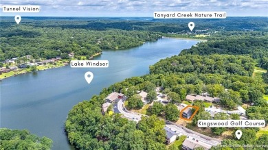 Discover this end-unit townhome with seasonal views of Lake on Bella Vista Country Club - Berksdale in Arkansas - for sale on GolfHomes.com, golf home, golf lot