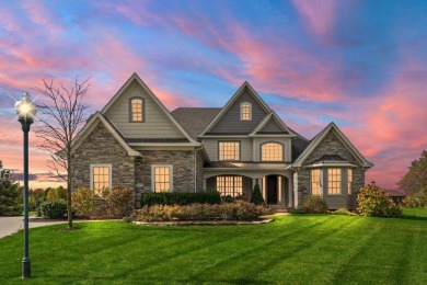 Discover this stunning custom-built home in the highly on Sand Creek Golf and Country Club  in Indiana - for sale on GolfHomes.com, golf home, golf lot