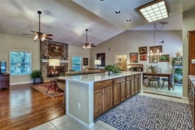 Lovely one story home with a beautiful level yard with mature on Wildcat Cliffs Country Club in North Carolina - for sale on GolfHomes.com, golf home, golf lot